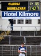 27 March 2016; Dessie Mone, Monaghan, leaves the field after he was sent off. Allianz Football League Division 1 Round 6, Monaghan v Kerry. St Tiernach's Park, Clones, Co. Monaghan.  Picture credit: Stephen McCarthy / SPORTSFILE