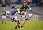27 March 2016; Colm Cooper, Kerry, in action against Colin Walshe, Monaghan. Allianz Football League Division 1 Round 6, Monaghan v Kerry. St Tiernach's Park, Clones, Co. Monaghan.  Picture credit: Stephen McCarthy / SPORTSFILE
