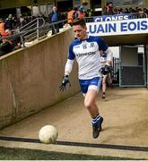 27 March 2016; Conor McManus, Monaghan, runs out ahead of the game. Allianz Football League Division 1 Round 6, Monaghan v Kerry. St Tiernach's Park, Clones, Co. Monaghan. Picture credit: Philip Fitzpatrick / SPORTSFILE