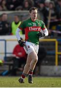 27 March 2016; Cillian O'Connor, Mayo, comes on as a second half substitute. Allianz Football League Division 1 Round 6, Roscommon v Mayo. Dr Hyde Park, Roscommon.  Picture credit: Brendan Moran / SPORTSFILE