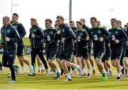 28 March 2016; A general view during Republic of Ireland squad training. Republic of Ireland Squad Training. National Sports Campus, Abbotstown, Dublin. Picture credit: David Maher / SPORTSFILE