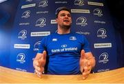 28 March 2016; Leinster's Rhys Ruddock during a press conference. Leinster Rugby Press Conference. Leinster Rugby HQ, Belfield, Dublin. Picture credit: Stephen McCarthy / SPORTSFILE