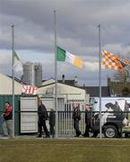 14 March 2010; A general view of flags. Allianz GAA Football National League, Division 2, Round 4, Armagh v Kildare, St Oliver Plunkett Park, Crossmaglen, Co. Armagh. Picture credit: Oliver McVeigh / SPORTSFILE