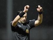 19 March 2010; Referee Neil Doyle. Airtricity League, Premier Division, Drogheda United v Bohemians, United Park, Drogheda, Co. Louth. Picture credit: David Maher / SPORTSFILE