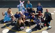 29 March 2016; Dublin footballers, Jonny Cooper, left, and Cormac Costello, and Kilkenny hurler Richie Hogan, joined The Easter Bunny and Alice in Wonderland  as part of the Gaelic Players Association’s support for World Autism Awareness Day on April 2nd and the Jump Autism Support group. Ongar Community Centre, Dublin. Picture credit: Piaras Ó Mídheach / SPORTSFILE
