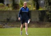 28 March 2016; Leinster head coach Leo Cullen during squad training. UCD, Belfield, Dublin. Picture credit: Stephen McCarthy / SPORTSFILE