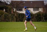 28 March 2016; Leinster's Jonathan Sexton during squad training. UCD, Belfield, Dublin. Picture credit: Stephen McCarthy / SPORTSFILE