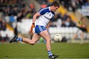 27 March 2016; Ryan Wylie, Monaghan. Allianz Football League Division 1 Round 6, Monaghan v Kerry. St Tiernach's Park, Clones, Co. Monaghan.  Picture credit: Stephen McCarthy / SPORTSFILE