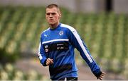 28 March 2016; Slovakia's Martin Skrtel during squad training. Slovakia Squad Training. Aviva Stadium, Lansdowne Road, Dublin. Picture credit: David Maher / SPORTSFILE