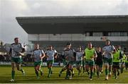 26 March 2016; The Connacht squad ahead of the game. Guinness PRO12, Round 18, Connacht v Leinster, Sportsground, Galway. Picture credit: Ramsey Cardy / SPORTSFILE