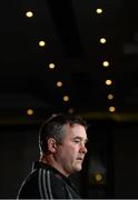 29 March 2016; Munster head coach Anthony Foley speaking during a press conference. Munster Rugby Squad Training and Press Conference. Castletroy Park Hotel, Limerick. Picture credit: Diarmuid Greene / SPORTSFILE