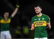 9 March 2016; Tom O’Sullivan, Kerry, celebrates his side's victory. EirGrid Munster GAA Football U21 Championship, Quarter-Final, Kerry v Tipperary. Austin Stack Park, Tralee, Co. Kerry. Picture credit: Stephen McCarthy / SPORTSFILE