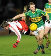 27 March 2010; Darren O'Sullivan, Kerry, in action against Dermot Carlin, Tyrone. Allianz GAA Football National League, Division 1, Round 6, Tyrone v Kerry, Healy Park, Omagh, Co. Tyrone. Photo by Sportsfile