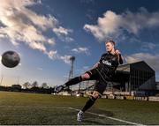 22 February 2016; Daryl Horgan, Dundalk FC. Dundalk FC photoshoot. Oriel Park, Dundalk, Co. Louth. Picture credit: David Maher / SPORTSFILE