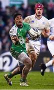 26 March 2016; Bundee Aki, Connacht. Guinness PRO12, Round 18, Connacht v Leinster, Sportsground, Galway. Picture credit: Ramsey Cardy / SPORTSFILE