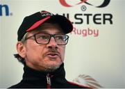 30 March 2016; Ulster Director of Rugby Les Kiss during a press conference. Kingspan Stadium, Ravenhill Park, Belfast, Co. Antrim. Picture credit: Oliver McVeigh / SPORTSFILE