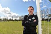 31 March 2016; Shamrock Rovers manager Pat Fenlon following a press conference. AUL complex, Clonshaugh, Dublin. Picture credit: Matt Browne / SPORTSFILE