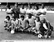 3 July 1973; The Brazil team. Friendly International, Shamrock Rovers Ireland XI v Brazil, Lansdowne Road, Dublin. Picture credit; Connolly Collection / SPORTSFILE