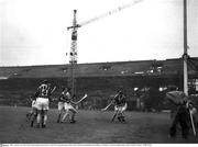 1958; A general view of the action and the ongoing construction of Croke Park during the match. Leinster Senior Hurling Championship Final, Kilkenny v Wexford, Croke Park, Dublin. Picture credit; Connolly Collection / SPORTSFILE