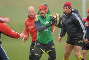 30 March 2010; Munster's Lifeimi Mafi in action during squad training ahead of their Celtic League match against Leinster on Friday. Clanwilliam RFC, Murgasty, Tipperary, Co. Tipperary. Picture credit: Brian Lawless / SPORTSFILE