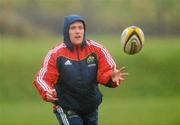 30 March 2010; Munster's Keith Earls in action during squad training ahead of their Celtic League match against Leinster on Friday. Clanwilliam RFC, Murgasty, Tipperary, Co. Tipperary. Picture credit: Brian Lawless / SPORTSFILE