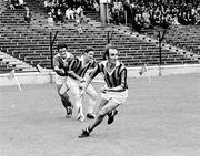 17 August 1969; Eddie Keher, Kilkenny and Tommy Nolan, London. Kilkenny v London, All Ireland Hurling Semi-Final, Croke Park, Dublin. Picture credit: Connolly Collection / SPORTSFILE