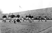 26 February 1966; A general view of the action. Ireland v Scotland, 5 Nations Championship, Lansdowne Road, Dublin. Picture credit: Connolly Collection / SPORTSFILE