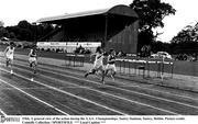 1966; A general view of the action during the A.A.U. Championships. Santry Stadium, Santry, Dublin. Picture credit: Connolly Collection / SPORTSFILE  *** Local Caption ***