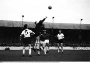 1964; A general view of the action between Shelbourne and Dundalk. League of Ireland Premier Division, Shelbourne v Dundalk, Tolka Park, Drumcondra, Dublin. Picture credit; Connolly Collection / SPORTSFILE
