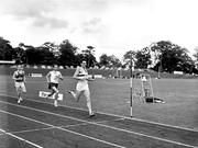 1966; Noel Carroll in action during the A.A.U. Championships. Santry Stadium, Santry, Dublin. Picture credit: Connolly Collection / SPORTSFILE