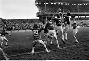 1966; A general view of the action between Longford and Donegal. National Football League Semi-Final, Longford v Donegal, Croke Park, Dublin. Picture credit; Connolly Collection / SPORTSFILE