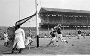 26 September 1965; A general view of the action between Galway and Kerry. All Ireland Senior Football Championship Final, Galway v Kerry, Croke Park, Dublin. Picture credit; Connolly Collection / SPORTSFILE