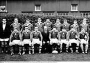 1964; The Munster team ahead of their game against Leinster. Interprovincial Rugby, Leinster v Munster, Lansdowne Road, Dublin. Picture credit; Connolly Collection / SPORTSFILE