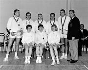 1965; The West Germany team. Badminton International, Dublin. Picture credit; Connolly Collection / SPORTSFILE