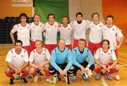 30 March 2010; The Norway squad. International Futsal Friendly, Republic of Ireland v Norway, National Basketball Arena, Tallaght, Dublin. Photo by Sportsfile