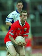 13 May 2001; Nicaolas Murphy of Cork during the Bank of Ireland Munster Senior Football Championship Quarter-Final match between Cork and Waterford at Páirc Uí Chaoimh in Cork. Photo by Ray McManus/Sportsfile
