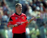 13 May 2001; Barry Coulter of Down during the Ulster Senior Hurling Championship Quarter-Final match between New York and Down at Gaelic Park in New York City, USA. Photo by Aoife Rice/Sportsfile