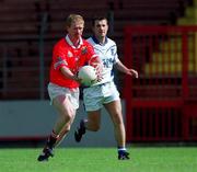 13 May 2001; Aiden Dorgan of Cork during the Bank of Ireland Munster Senior Football Championship Quarter-Final match between Cork and Waterford at Páirc Uí Chaoimh in Cork. Photo by Ray McManus/Sportsfile
