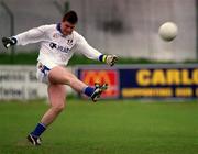 6 May 2001; Fergal Byron of Laois during the Bank of Ireland Leinster Senior Football Championship First Round match between Laois and Wexford at Dr Cullen Park in Carlow. Photo by Aoife Rice/Sportsfile
