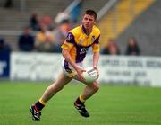 6 May 2001; Diarmuid Kinsella of Wexford during the Bank of Ireland Leinster Senior Football Championship First Round match between Laois and Wexford at Dr Cullen Park in Carlow. Photo by Aoife Rice/Sportsfile