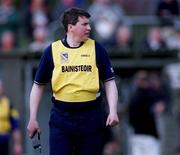 6 May 2001; Ger Halligan, Wexford manager, during the Bank of Ireland Leinster Senior Football Championship First Round match between Laois and Wexford at Dr Cullen Park in Carlow. Photo by Aoife Rice/Sportsfile