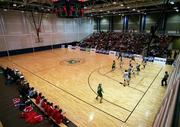 16 May 2001; A general view of the basketball hall in the University of Limerick during the European Women's Basketball Championship Qualifiers match between Ireland and England at the University of Limerick in Limerick. Photo by Brendan Moran/Sportsfile