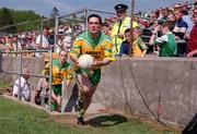 19 May 2001; Damien Diver of Donegal enters the pitch ahead of the Bank of Ireland Ulster Senior Football Championship Preliminary Round Replay match between Fermanagh and Donegal at Brewster Park in Enniskillen, Fermanagh. Photo by Damien Eagers/Sportsfile