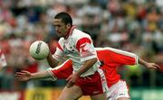 20 May 2001; Stephen O'Neill of Tyrone during the Bank of Ireland Ulster Senior Football Championship Quarter-Final match between Tyrone and Armagh at St Tiernach's Park in Clones, Monaghan. Photo by David Maher/Sportsfile