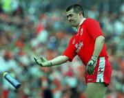 20 May 2001; Finbarr McConnell of Armagh during the Bank of Ireland Ulster Senior Football Championship Quarter-Final match between Tyrone and Armagh at St Tiernach's Park in Clones, Monaghan. Photo by David Maher/Sportsfile