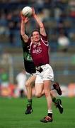 16 April 2001; James Nallen of Crossmolina in action against Maurice McCarthy of Nemo Rangers during the AIB All-Ireland Senior Club Football Championship Final match between Crossmolina and Nemo Rangers at Croke Park in Dublin. Photo by Damien Eagers/Sportsfile
