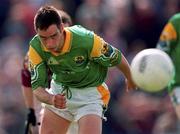 20 May 2001; John McKeon of Leitrim during the Bank of Ireland Connacht Senior Football Championship Quarter-Final match between Galway and Leitrim at Tuam Stadium in Tuam, Galway. Photo by Brendan Moran/Sportsfile