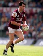 20 May 2001; Sean O'Domhnaill of Galway during the Bank of Ireland Connacht Senior Football Championship Quarter-Final match between Galway and Leitrim at Tuam Stadium in Tuam, Galway. Photo by Brendan Moran/Sportsfile