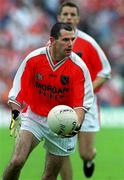 20 May 2001; Steven McDonnell of Armagh during the Bank of Ireland Ulster Senior Football Championship Quarter-Final match between Tyrone and Armagh at St Tiernach's Park in Clones, Monaghan. Photo by Ray McManus/Sportsfile