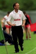 20 May 2001; Eugene McKenna, Tyrone Joint Manager, during the Bank of Ireland Ulster Senior Football Championship Quarter-Final match between Tyrone and Armagh at St Tiernach's Park in Clones, Monaghan. Photo by Damien Eagers/Sportsfile